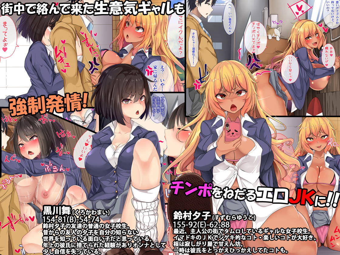 強制発情するJKとセックスできる同人